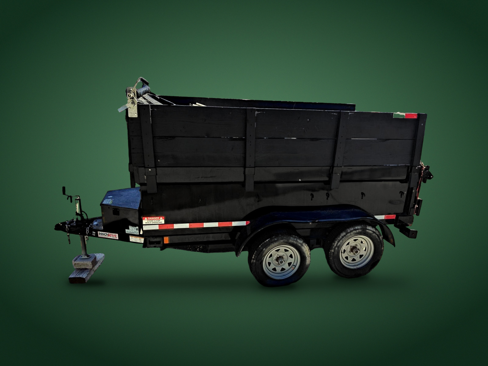 Electric 10&times;5 Dump Trailer Rental